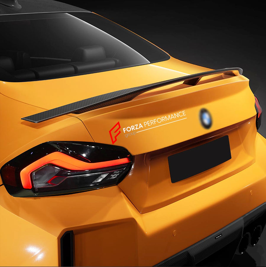 Buy Now CARBON SPOILER for BMW M2 G87 2023+ and upgrade car parts from SIR Tuning at the Best Price. Headlights, Tail lights, Bodykits, Navigations, Body Kit and more - Fast & Free Shipping within Europe, US & Worldwide.