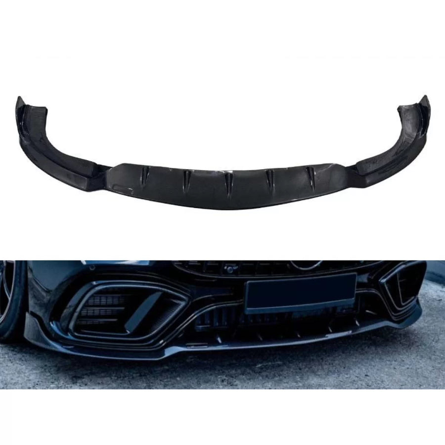 Carbon spoiler suitable for front GT63 bumper of Mercedes A Design GT 4 Door Coupe X290 after 2019 – product image 1