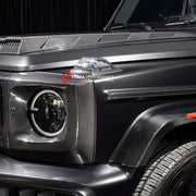 Buy Now CARBON TURNING LIGHTS FRAME COVERS for MERCEDES BENZ AMG G63 W465 G350 G500 G550 AMG G63 2024+ and upgrade car parts from SIR Tuning at the Best Price. Headlights, Tail lights, Bodykits, Navigations, Carbon body kit and more - Fast & Free Shipping within Europe, US & Worldwide.