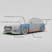Buy Now CARBON WIDE BODY KIT for AUDI RS4 B9 2018+ and upgrade car parts from SIR Tuning at the Best Price. Headlights, Tail lights, Bodykits, Navigations, body kit and more - Fast & Free Shipping within Europe, US & Worldwide.