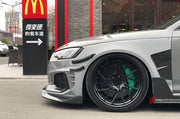 Buy Now CARBON WIDE BODY KIT for AUDI RS4 B9 2018+ and upgrade car parts from SIR Tuning at the Best Price. Headlights, Tail lights, Bodykits, Navigations, body kit and more - Fast & Free Shipping within Europe, US & Worldwide.