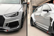 Buy Now CARBON WIDE BODY KIT for AUDI RS4 B9 2018+ and upgrade car parts from SIR Tuning at the Best Price. Headlights, Tail lights, Bodykits, Navigations, body kit and more - Fast & Free Shipping within Europe, US & Worldwide.