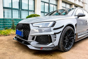 Buy Now CARBON WIDE BODY KIT for AUDI RS4 B9 2018+ and upgrade car parts from SIR Tuning at the Best Price. Headlights, Tail lights, Bodykits, Navigations, body kit and more - Fast & Free Shipping within Europe, US & Worldwide.