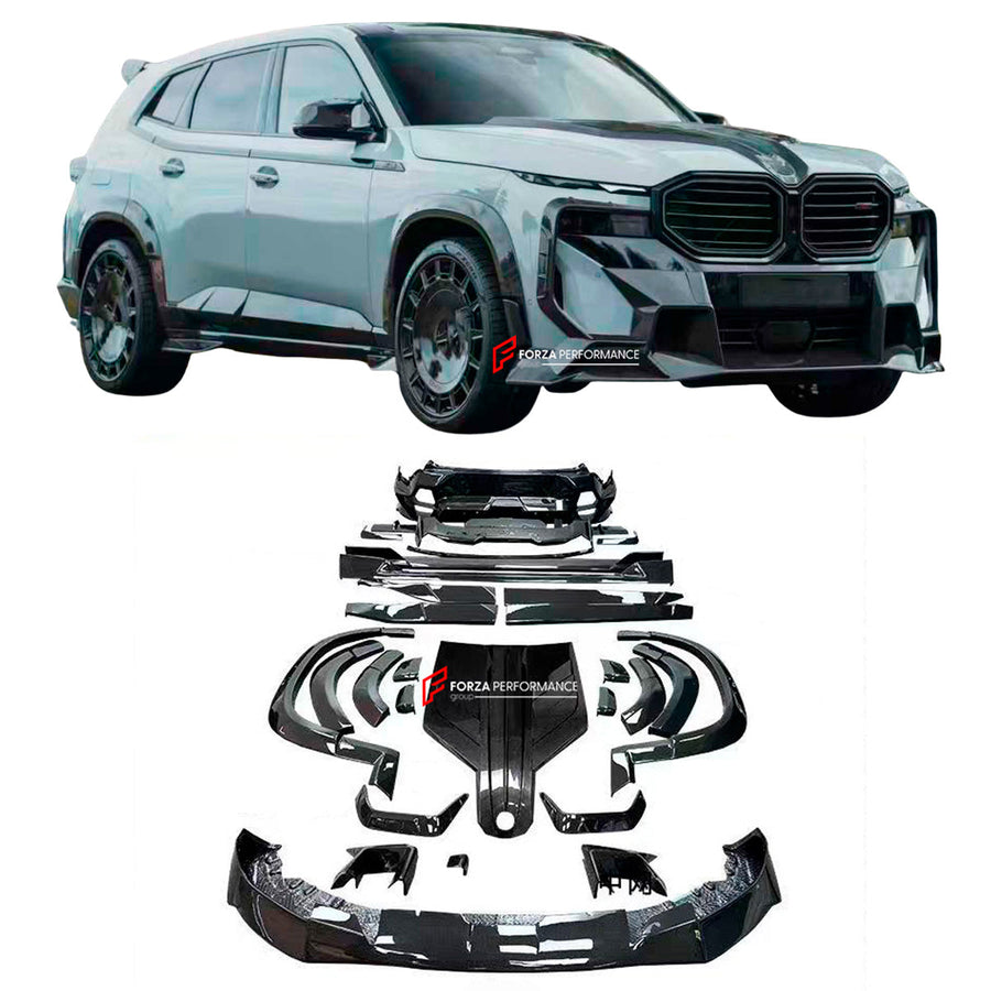 Buy Now CARBON WIDE BODY KIT for BMW XM G09 2023+ and upgrade car parts from SIR Tuning at the Best Price. Headlights, Tail lights, Bodykits, Navigations, body kit and more - Fast & Free Shipping within Europe, US & Worldwide.