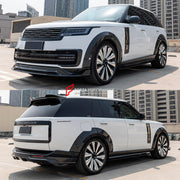 Buy Now CARBON WIDE BODY KIT for LAND ROVER RANGE ROVER L460 2022+ and upgrade car parts from SIR Tuning at the Best Price. Headlights, Tail lights, Bodykits, Navigations, body kit and more - Fast & Free Shipping within Europe, US & Worldwide.