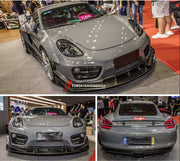 Buy Now CARBON WIDE BODY KIT for PORSCHE CAYMAN 981 2013 - 2016 and upgrade car parts from SIR Tuning at the Best Price. Headlights, Tail lights, Bodykits, Navigations, body kit and more - Fast & Free Shipping within Europe, US & Worldwide.