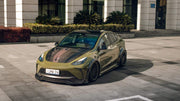 Buy Now CARBON WIDE BODY KIT for TESLA MODEL Y 2020 - 2024 and upgrade car parts from SIR Tuning at the Best Price. Headlights, Tail lights, Bodykits, Navigations, body kit and more - Fast & Free Shipping within Europe, US & Worldwide.
