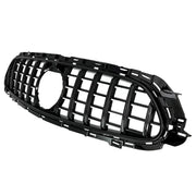 Central Grille suitable for Mercedes E-Class Facelift W213 S213 C238 A238 Sport Line (2020-Up) GT-R Panamericana Design Black