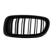 Central Grilles Kidney Grilles suitable for BMW 5 Series F10 F11 (2010-2017) Double Stripe M Design Piano Black – product ima