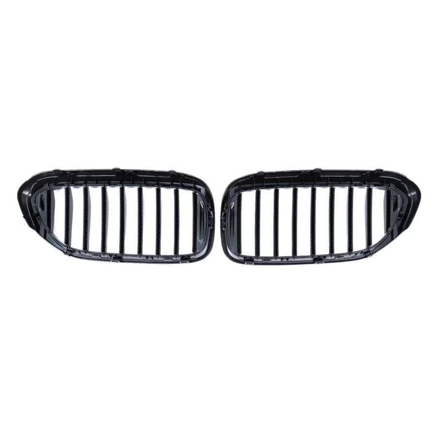 Central Kidney Grilles suitable for BMW 5 Series G30 G31 Sedan Touring (2017-2019) Piano Black – product image 1