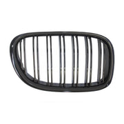 Central Kidney Grilles suitable for BMW 7 Series F01 F02 F03 (2008-2015) Double Stripe M Design Piano Black – product image 2