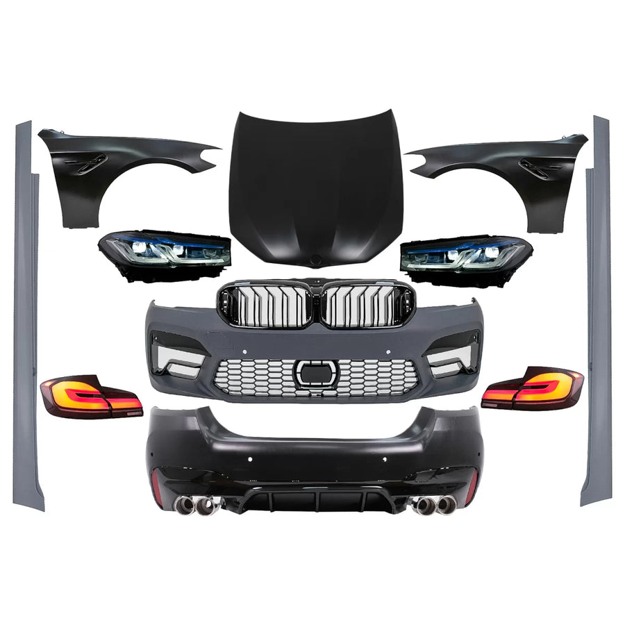Complete Body Kit suitable for BMW 5 Series F10 (2010-2017) Conversion to G30 M5 Design – product image 1
