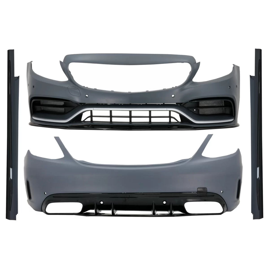 Complete Body Kit suitable for Mercedes C-Class W205 Sedan (2014-2020) C63s Edition 1 Design – product image 1