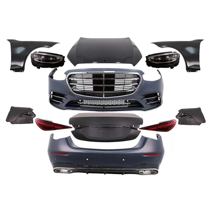 Complete Body Kit suitable for Mercedes S-Class W221 (2005-2013) Conversion to W223 S450 Design – product image 1