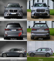 Buy Now BODY KIT FOR BMW X7 G07 LCI UPGRADE TO M60i STYLE and upgrade car parts from SIR Tuning at the Best Price. Headlights, Tail lights, Bodykits, Navigations, body kit and more - Fast & Free Shipping within Europe, US & Worldwide.