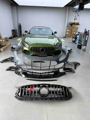Buy Now CONVERSION for MERCEDES BENZ AMG GT GTS C190 UPGRADE to AMG GTR 2015-2022 FACELIFT and upgrade car parts from SIR Tuning at the Best Price. Headlights, Tail lights, Bodykits, Navigations, Carbon body kit and more - Fast & Free Shipping within Europe, US & Worldwide.