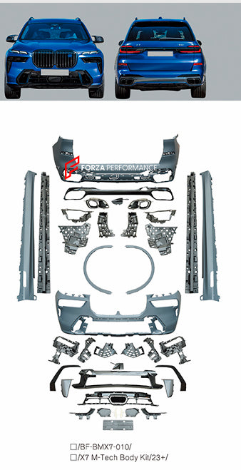 Buy Now BODY KIT for BMW X7 G07 LCI 2023+ and upgrade car parts from SIR Tuning at the Best Price. Headlights, Tail lights, Bodykits, Navigations, body kit and more - Fast & Free Shipping within Europe, US & Worldwide.