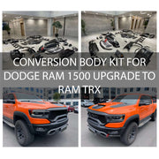 Buy Now CONVERSION BODY KIT FOR DODGE RAM 1500 UPGRADE TO RAM TRX and upgrade car parts from SIR Tuning at the Best Price. Headlights, Tail lights, Bodykits, Navigations, body kit and more - Fast & Free Shipping within Europe, US & Worldwide.