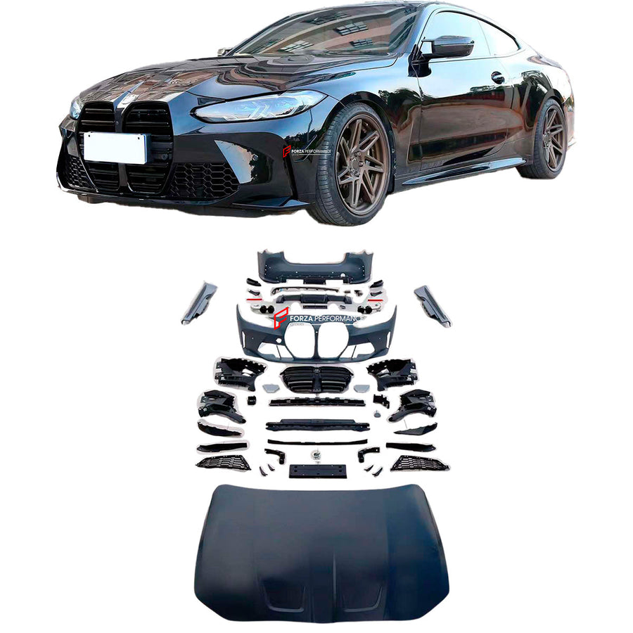 Buy Now CONVERSION BODY KIT for BMW 4-SERIES G22 2020+ UPGRADE to BMW M4 G82 FACELIFT and upgrade car parts from SIR Tuning at the Best Price. Headlights, Tail lights, Bodykits, Navigations, body kit and more - Fast & Free Shipping within Europe, US & Worldwide.
