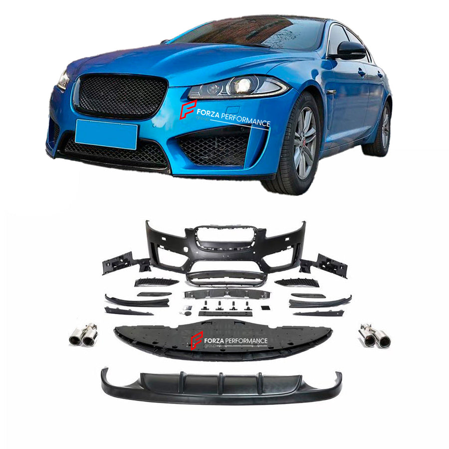 Buy Now CONVERSION BODY KIT for JAGUAR XF 2012 - 2015 UPGRADE to XFR-S FACELIFT and upgrade car parts from SIR Tuning at the Best Price. Headlights, Tail lights, Bodykits, Navigations, body kit and more - Fast & Free Shipping within Europe, US & Worldwide.