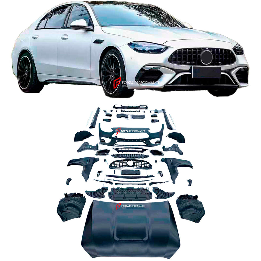 Buy Now CONVERSION UPGRADE BODY KIT for MERCEDES BENZ C-CLASS W206 2021+ UPGRADE to C63 W206 FACELIFT and upgrade car parts from SIR Tuning at the Best Price. Headlights, Tail lights, Bodykits, Navigations, body kit and more - Fast & Free Shipping within Europe, US & Worldwide.