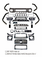 Buy Now CONVERSION BODY KIT for MERCEDES BENZ G CLASS G450 D G350 G500 G550 G580 EQ W464 2018 - 2024 UPGRADE to AMG G63 W465 2024+ and upgrade car parts from SIR Tuning at the Best Price. Headlights, Tail lights, Bodykits, Navigations, body kit and more - Fast & Free Shipping within Europe, US & Worldwide.
