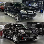 Buy Now CONVERSION BODY KIT for MERCEDES-BENZ GL X166 2013 - 2016 upgrade to GLS63 AMG X166 2015 - 2019 and upgrade car parts from SIR Tuning at the Best Price. Headlights, Tail lights, Bodykits, Navigations, body kit and more - Fast & Free Shipping within Europe, US & Worldwide.