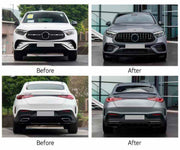 Buy Now CONVERSION BODY KIT for MERCEDES BENZ GLC CLASS AMG COUPE C254 LINE 2023+ UPGRADE to AMG C254 GLC63 2023+ FACELIFT and upgrade car parts from SIR Tuning at the Best Price. Headlights, Tail lights, Bodykits, Navigations, body kit and more - Fast & Free Shipping within Europe, US & Worldwide.