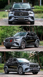 Buy Now CONVERSION BODY KIT for MERCEDES-BENZ GLE V167 SUV 2019 - 2023 UPGRADE to GLE53 V167 AMG 2023+ and upgrade car parts from SIR Tuning at the Best Price. Headlights, Tail lights, Bodykits, Navigations, body kit and more - Fast & Free Shipping within Europe, US & Worldwide.