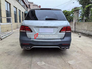 Buy Now CONVERSION BODY KIT for MERCEDES-BENZ ML W164 2005 - 2011 UPGRADE to GLE 63 W166 AMG 2015 - 2019 FACELIFT and upgrade car parts from SIR Tuning at the Best Price. Headlights, Tail lights, Bodykits, Navigations, body kit and more - Fast & Free Shipping within Europe, US & Worldwide.