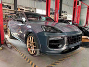 Buy Now CONVERSION BODY KIT for PORSCHE CAYENNE 9Y0.2 COUPE to TURBO GT 9Y0.2 2024 and upgrade car parts from SIR Tuning at the Best Price. Headlights, Tail lights, Bodykits, Navigations, body kit and more - Fast & Free Shipping within Europe, US & Worldwide.