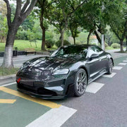 Buy Now CONVERSION BODY KIT for PORSCHE TAYCAN J1.1 J1.2 2020+ UPGRADE to TAYCAN TURBO GT 2020+ and upgrade car parts from SIR Tuning at the Best Price. Headlights, Tail lights, Bodykits, Navigations, body kit and more - Fast & Free Shipping within Europe, US & Worldwide.