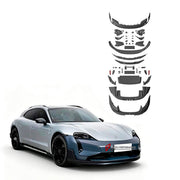 Buy Now CONVERSION BODY KIT for PORSCHE TAYCAN J1.1 J1.2 2020+ UPGRADE to TAYCAN TURBO GT 2020+ and upgrade car parts from SIR Tuning at the Best Price. Headlights, Tail lights, Bodykits, Navigations, body kit and more - Fast & Free Shipping within Europe, US & Worldwide.