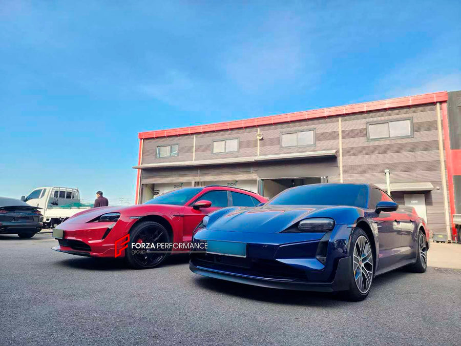 Buy Now CONVERSION BODY KIT for PORSCHE TAYCAN J1.1 2020 - 2024 SPORT TURISMO UPGRADE to PORSCHE TAYCAN J1.2 TURBO GT 2025+ FACELIFT and upgrade car parts from SIR Tuning at the Best Price. Headlights, Tail lights, Bodykits, Navigations, body kit and more - Fast & Free Shipping within Europe, US & Worldwide.