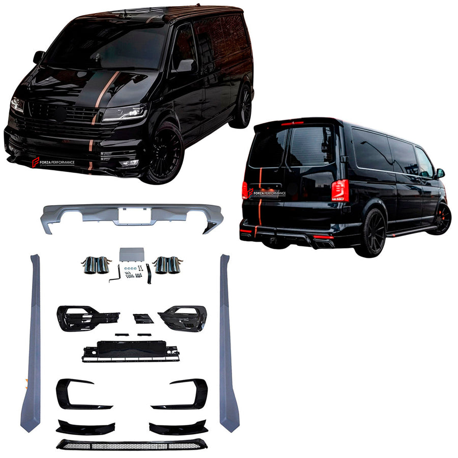 Buy Now CONVERSION BODY KIT for VOLKSWAGEN MULTIVAN T6.1 FACELIFT 2019 - 2024 UPGRADE to TRANSPORTER T6.1 FACELIFT 2019 - 2024 and upgrade car parts from SIR Tuning at the Best Price. Headlights, Tail lights, Bodykits, Navigations, body kit and more - Fast & Free Shipping within Europe, US & Worldwide.