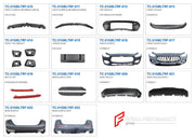 Buy Now CONVERSION BODY KIT MASERATI GHIBLI M157 2013 - 2020 to M157 FACELIFT 2020+ and upgrade car parts from SIR Tuning at the Best Price. Headlights, Tail lights, Bodykits, Navigations, Carbon body kit and more - Fast & Free Shipping within Europe, US & Worldwide.