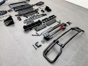 Buy Now CONVERSION BODY KIT with FRONT BUMPER GRILLE PROTECTOR BULL BAR GUARD for MERCEDES BENZ G CLASS W465 2024+ to G63 AMG W465 2025+ and upgrade car parts from SIR Tuning at the Best Price. Headlights, Tail lights, Bodykits, Navigations, Carbon body kit and more - Fast & Free Shipping within Europe, US & Worldwide.