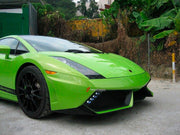 Buy Now CONVERSION CARBON FRONT BUMPER WITH LED LIGHTS COVER for LAMBORGHINI GALLARDO 2003 - 2008 COUPE SPYDER upgrade to LP570 and upgrade car parts from SIR Tuning at the Best Price. Headlights, Tail lights, Bodykits, Navigations, body kit and more - Fast & Free Shipping within Europe, US & Worldwide.