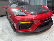 Buy Now CONVERSION DRY CARBON BODY KIT for PORSCHE 718 982 CAYMAN BOXSTER UPGRADE TO GT4 2016+ and upgrade car parts from SIR Tuning at the Best Price. Headlights, Tail lights, Bodykits, Navigations, Carbon body kit and more - Fast & Free Shipping within Europe, US & Worldwide.