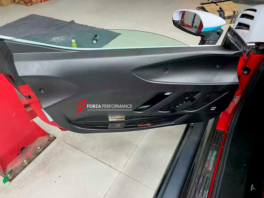 Buy Now CONVERSION DRY CARBON DOOR PANELS for FERRARI SF90 upgrade to SF90 XX and upgrade car parts from SIR Tuning at the Best Price. Headlights, Tail lights, Bodykits, Navigations, body kit and more - Fast & Free Shipping within Europe, US & Worldwide.