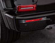Buy Now CONVERSION DRY CARBON REAR BUMPER TRIMS for MERCEDES-BENZ G-CLASS W463 2008 - 2018 UPGRADE to G-CLASS W464 2019 - 2024 and upgrade car parts from SIR Tuning at the Best Price. Headlights, Tail lights, Bodykits, Navigations, Body Kit and more - Fast & Free Shipping within Europe, US & Worldwide.