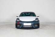 Buy Now CONVERSION FRONT BUMPER ASSEMBLY for PORSCHE CAYMAN BOXSTER 981 2012 - 2016 upgrade to 718 BOXSTER CAYMAN 982 GT4 2020 - 2023 and upgrade car parts from SIR Tuning at the Best Price. Headlights, Tail lights, Bodykits, Navigations, body kit and more - Fast & Free Shipping within Europe, US & Worldwide.