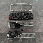 Buy Now CONVERSION FRONT GRILLE for BENTLEY FLYING SPUR III 2019 - 2024 UPGRADE to FLYING SPUR III FACELIFT 2025+ and upgrade car parts from SIR Tuning at the Best Price. Headlights, Tail lights, Bodykits, Navigations, Body Kit and more - Fast & Free Shipping within Europe, US & Worldwide.