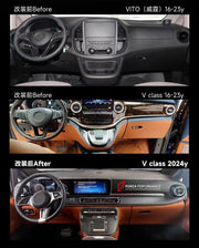 Buy Now CONVERSION INTERIOR KIT for MERCEDES BENZ V CLASS W447 2016 - 2023 UPGRADE TO V CLASS W447 AMG 2024+ and upgrade car parts from SIR Tuning at the Best Price. Headlights, Tail lights, Bodykits, Navigations, body kit and more - Fast & Free Shipping within Europe, US & Worldwide.