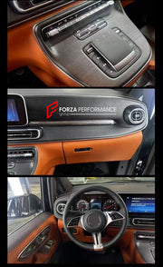 Buy Now CONVERSION INTERIOR KIT for MERCEDES BENZ V CLASS W447 2016 - 2023 UPGRADE TO V CLASS W447 AMG 2024+ and upgrade car parts from SIR Tuning at the Best Price. Headlights, Tail lights, Bodykits, Navigations, body kit and more - Fast & Free Shipping within Europe, US & Worldwide.
