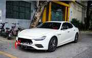 Buy Now CONVERSION BODY KIT MASERATI GHIBLI M157 2013 - 2020 to M157 FACELIFT 2020+ and upgrade car parts from SIR Tuning at the Best Price. Headlights, Tail lights, Bodykits, Navigations, Carbon body kit and more - Fast & Free Shipping within Europe, US & Worldwide.