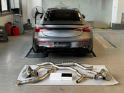 Buy Now CONVERSION REAR DIFFUSER with EXHAUST TIPS for MERCEDES-BENZ CLE C236 A236 X236 2024+ UPGRADE to CLE CLASS AMG CLE 53 2024+ FACELIFT and upgrade car parts from SIR Tuning at the Best Price. Headlights, Tail lights, Bodykits, Navigations, body kit and more - Fast & Free Shipping within Europe, US & Worldwide.
