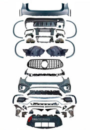 Buy Now CONVERSION UPGRADE BODY KIT for MERCEDES-BENZ GLC-CLASS X254 2022+ to GLC63S and upgrade car parts from SIR Tuning at the Best Price. Headlights, Tail lights, Bodykits, Navigations, body kit and more - Fast & Free Shipping within Europe, US & Worldwide.