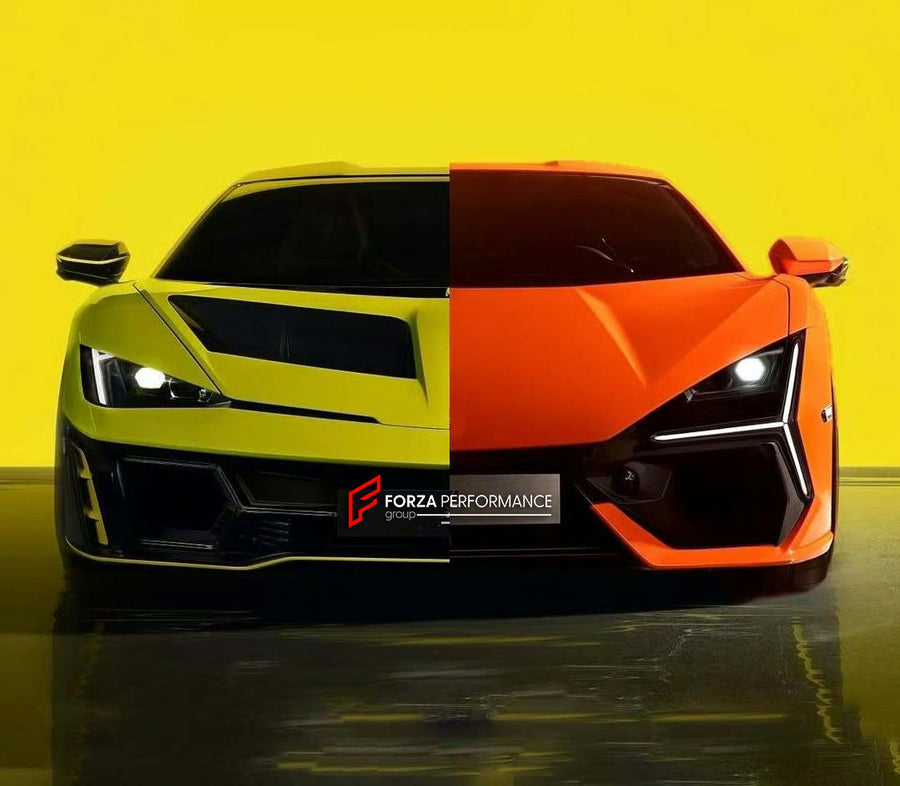 Buy Now CONVERSION UPGRADE CARBON BODY KIT for LAMBORGHINI REVUELTO 2023+ upgrade to FENOMENO and upgrade car parts from SIR Tuning at the Best Price. Headlights, Tail lights, Bodykits, Navigations, Carbon body kit and more - Fast & Free Shipping within Europe, US & Worldwide.