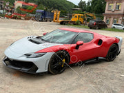 Buy Now CONVERSION UPGRADE CARBON FRONT BUMPER for FERRARI 296 GTS GTB upgrade to SPECIALE and upgrade car parts from SIR Tuning at the Best Price. Headlights, Tail lights, Bodykits, Navigations, body kit and more - Fast & Free Shipping within Europe, US & Worldwide.